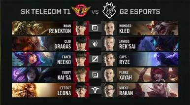 T1 被 G2 Esports 淘汰于 VALORANT Champions 2025